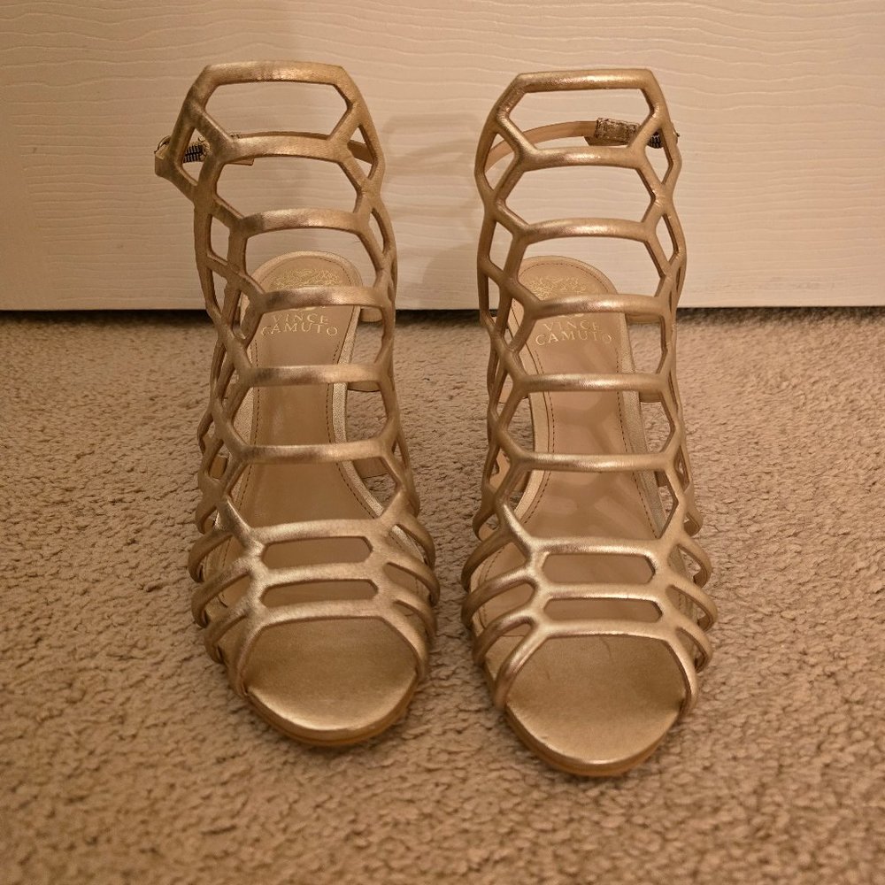 vince camuto gladiator heels